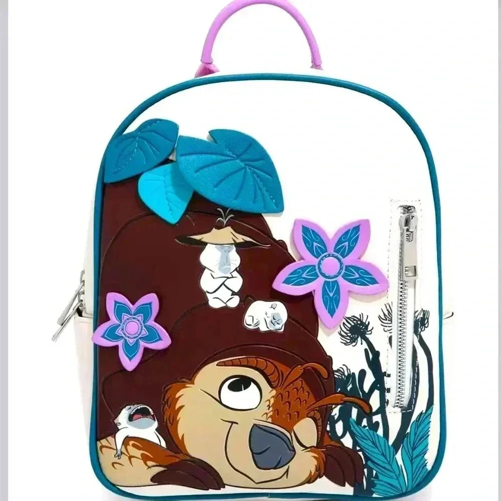 Loungefly Disney Raya and the last Dragon tuk tuk &Ongis Minnie back pack